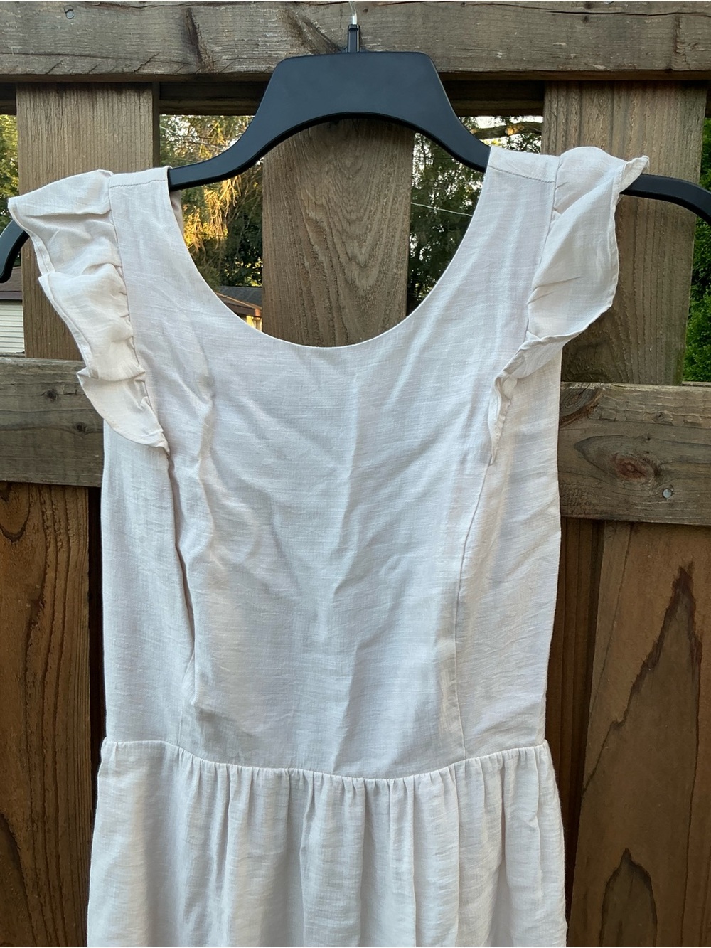 Cute Ruffle Tie-Back Maxi Dress ๐ธ - Picture 5 of 9